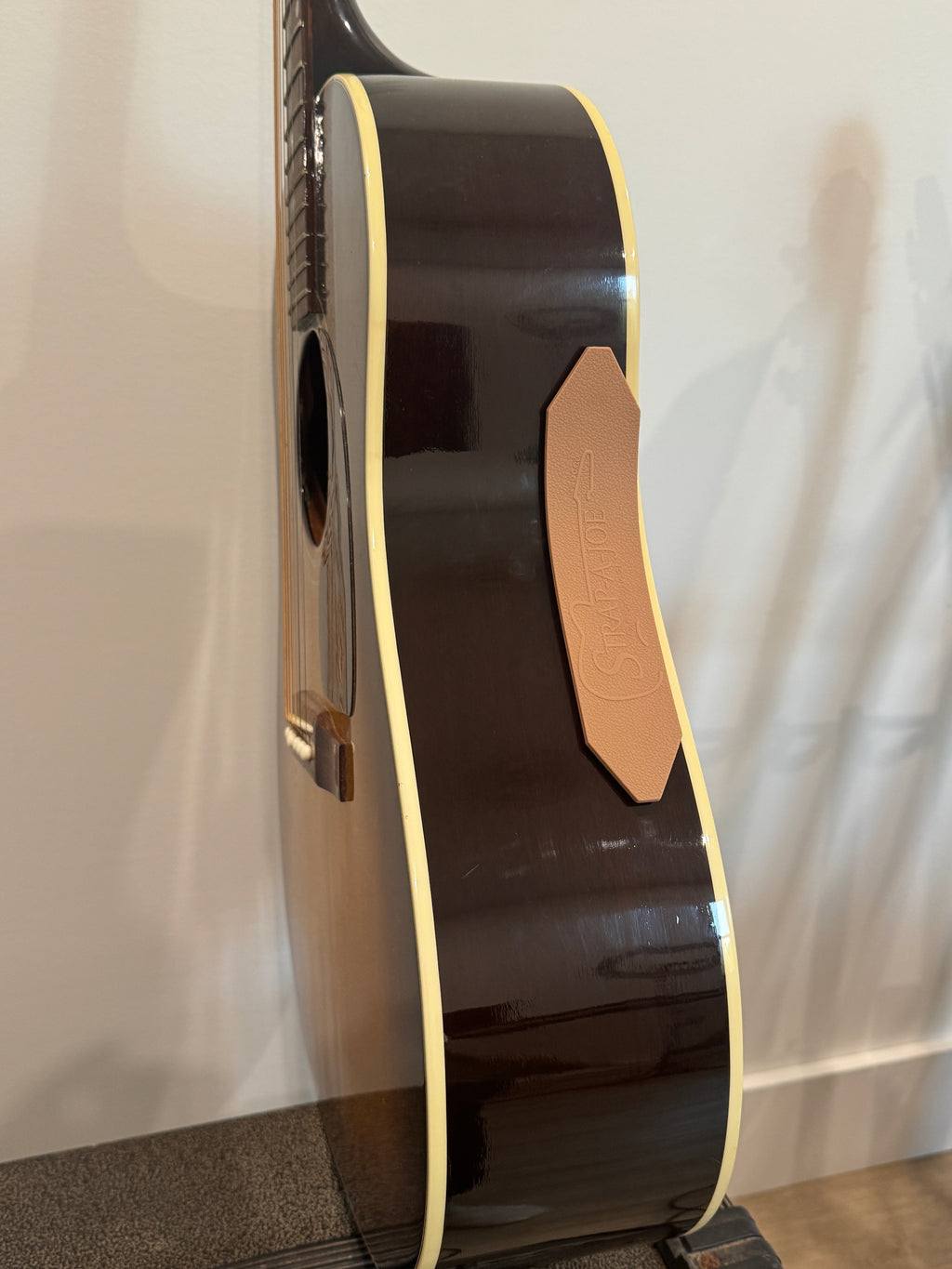 Patented Strap-A-Joe non-slip guitar strap
