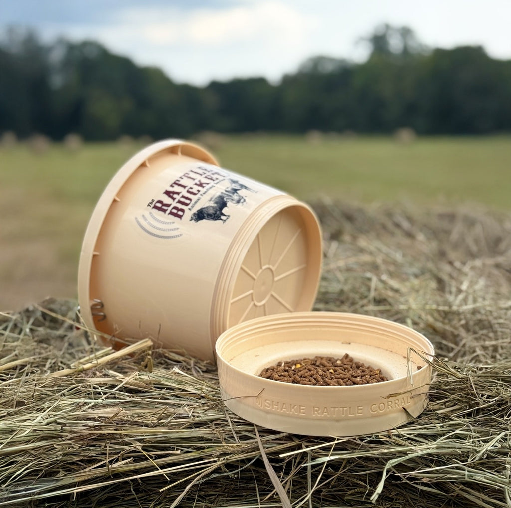 Click Here --> The Rattle Bucket - Shake, Rattle, Corral your livestock