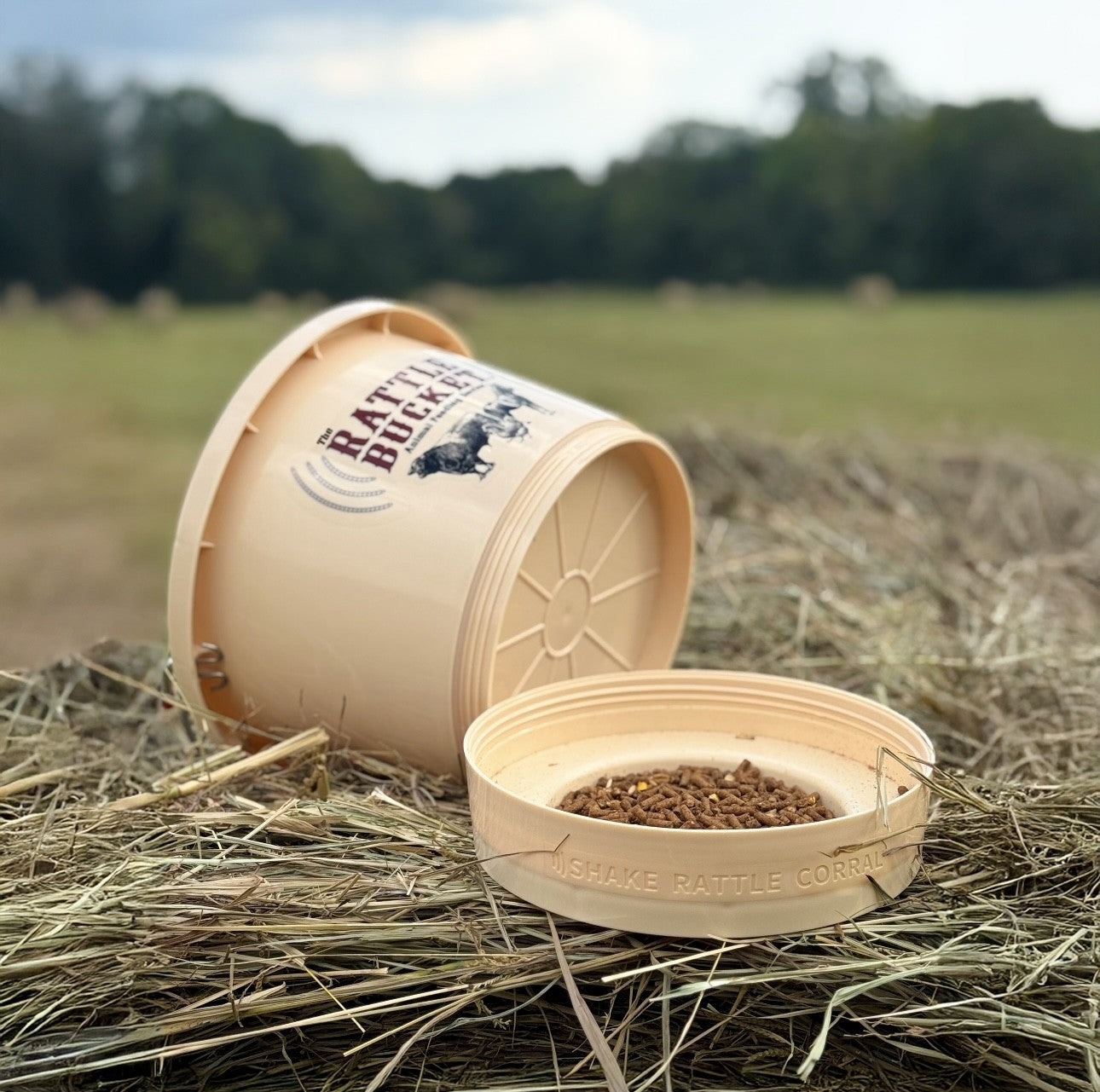 Click Here --> The Rattle Bucket - Shake, Rattle, Corral your livestock