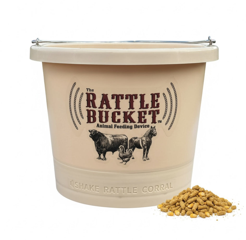 Click Here --> The Rattle Bucket - Shake, Rattle, Corral your livestock
