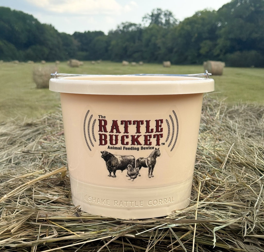 Click Here --> The Rattle Bucket - Shake, Rattle, Corral your livestock