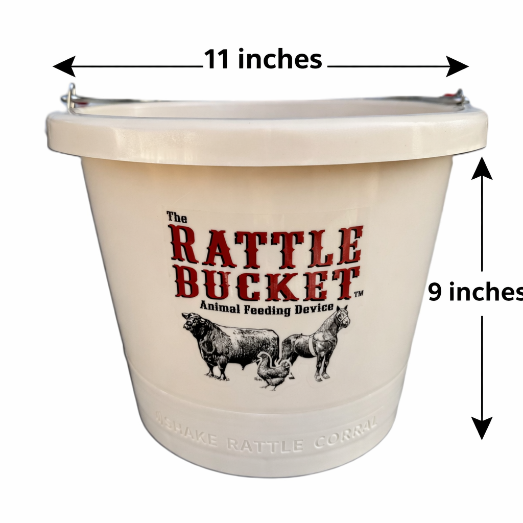 The Rattle Bucket - Shake, Rattle, Corral Your livestock